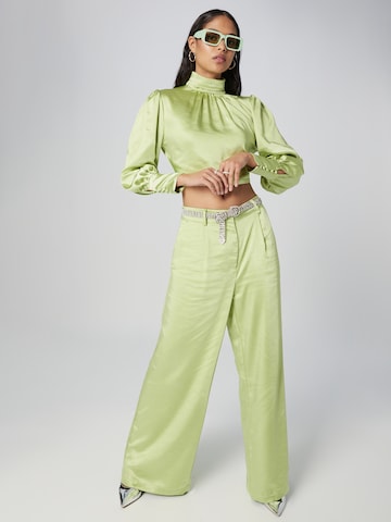 ABOUT YOU x Emili Sindlev Blouse 'Brittany' in Green