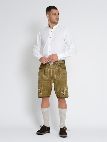 Rißberg Regular Klederdracht broek in Beige