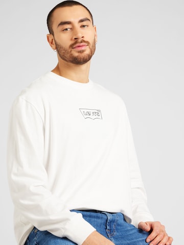 LEVI'S ® Tričko 'LS Graphic Authentic Tee' – bílá