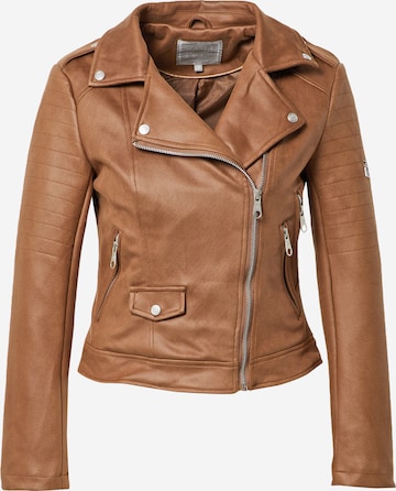 ZABAIONE Between-Season Jacket 'Gina' in Brown: front