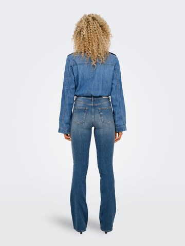 ONLY Boot cut Jeans 'ONLBlush' in Blue