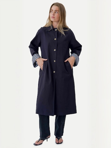Cappotto di mezza stagione ' Livia ' di TEESHOPPEN in blu: frontale