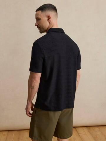 DAN FOX APPAREL Comfort Fit Πουκάμισο 'Christian' σε μαύρο