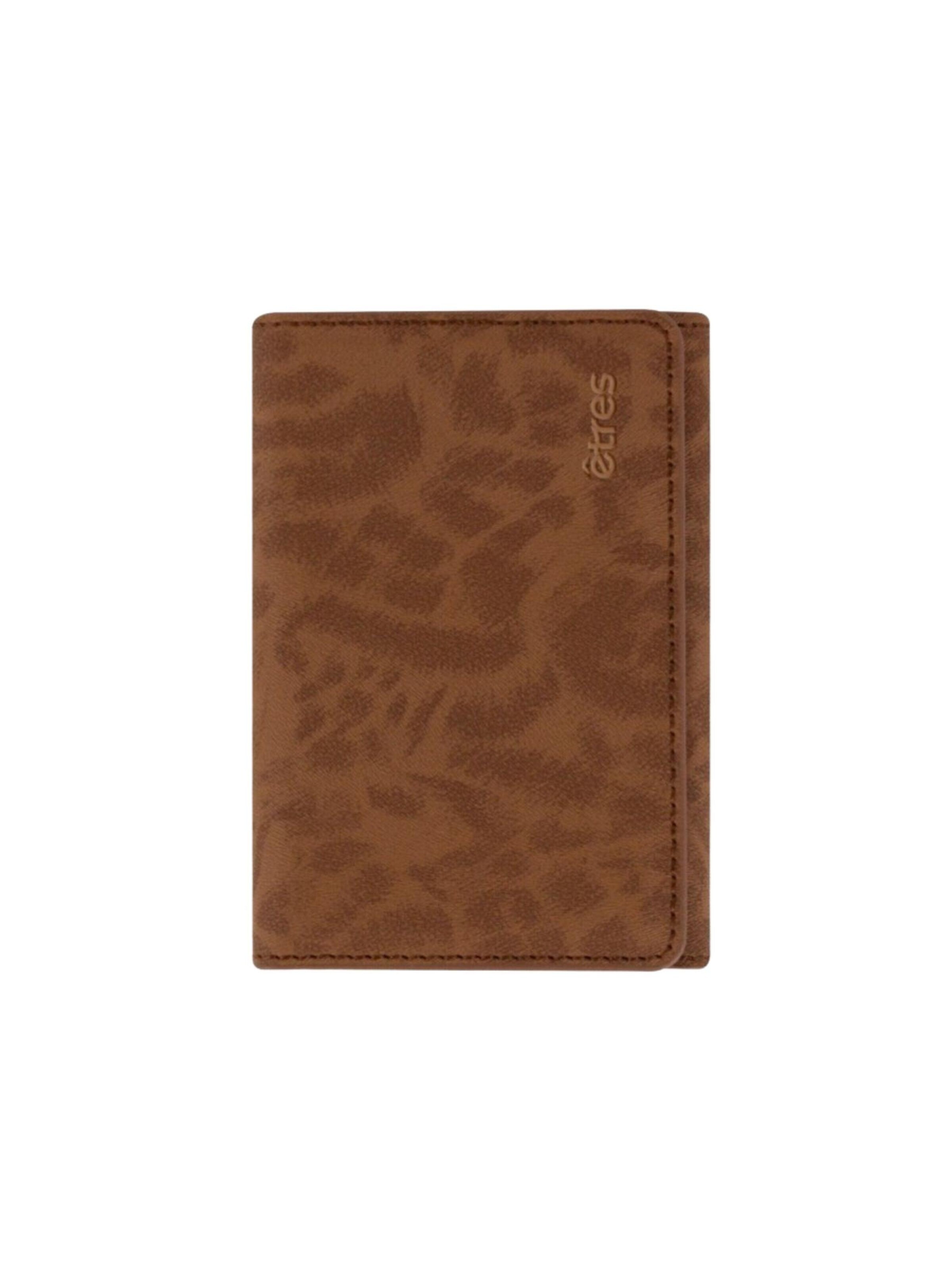 Porte-monnaies 'Etres Smart Wallet - Flach • Animalier' Techmade en marron