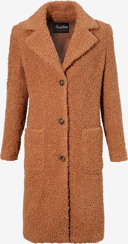 Aniston CASUAL Winter Coat in Brown: front