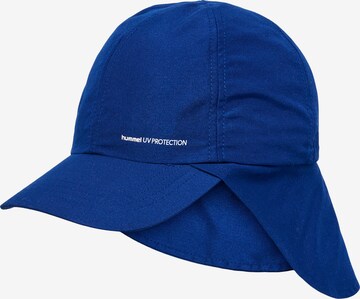 Hummel Hat in Blue: front