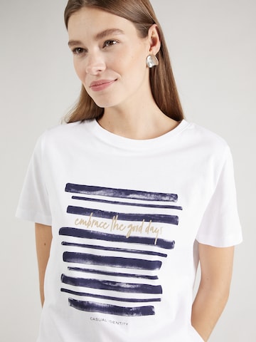 comma casual identity T-shirt i vit