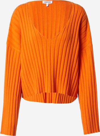 Pullover 'Thamara' di EDITED in arancione: frontale