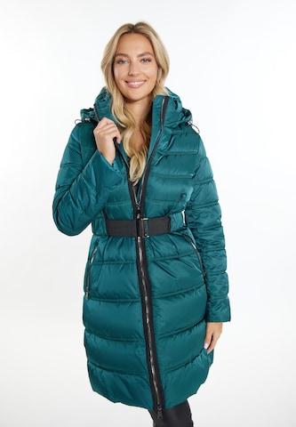 faina Winter coat 'Caneva' in Green: front