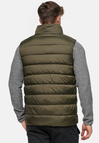 INDICODE JEANS Bodywarmer 'Gibbon' in Groen