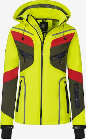 Rock Creek Outdoor Jacket in Yellow: front