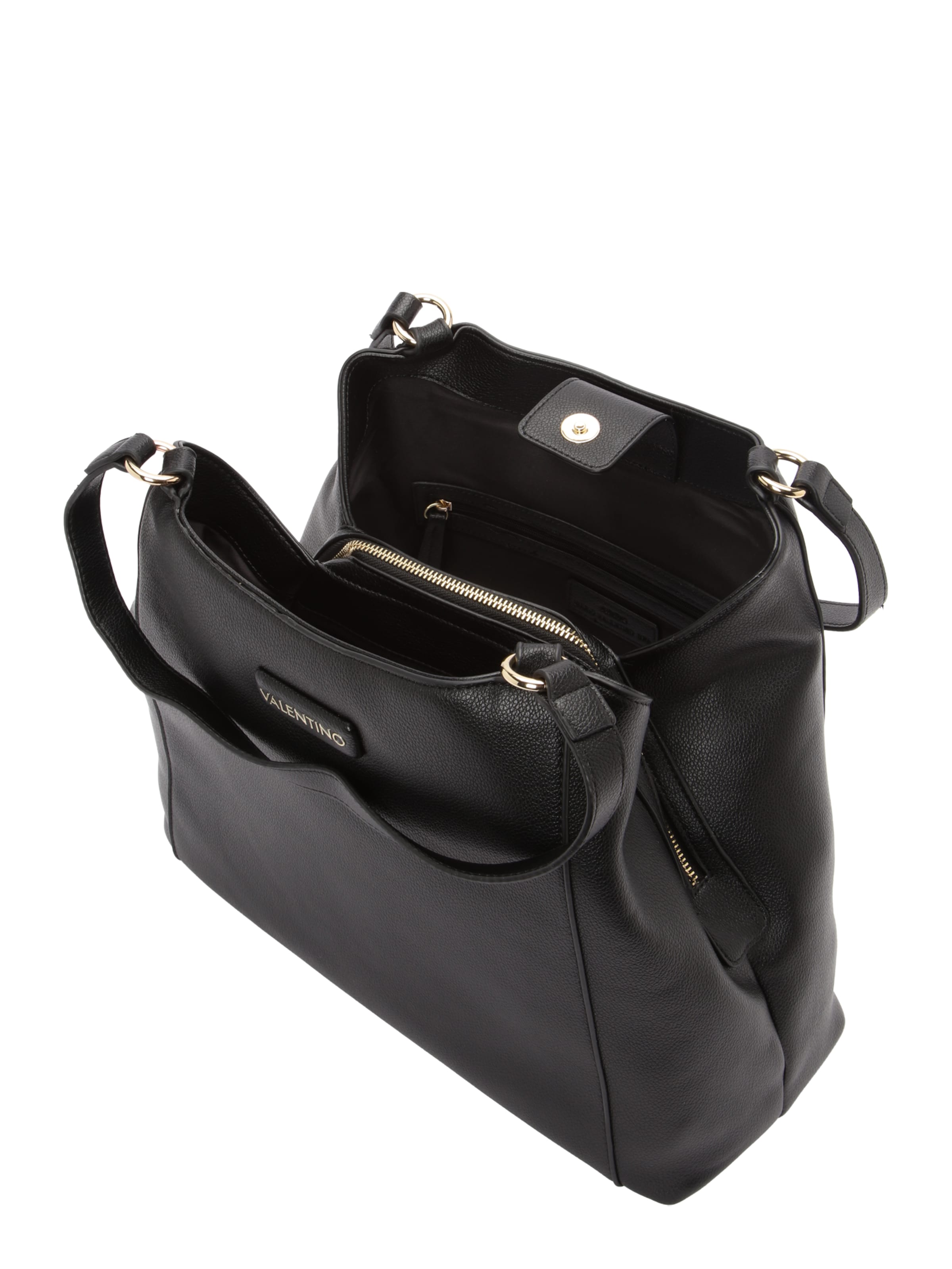 Valentino Bags Наплечная сумка в Черный: сверху