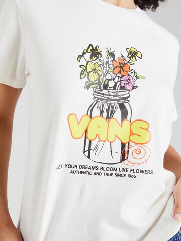 T-shirt 'BOUQUET' VANS en blanc