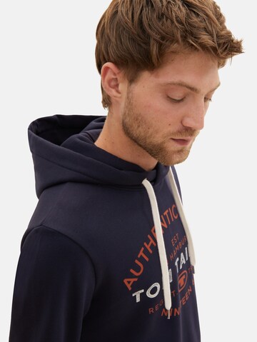 TOM TAILOR - Sweatshirt em azul