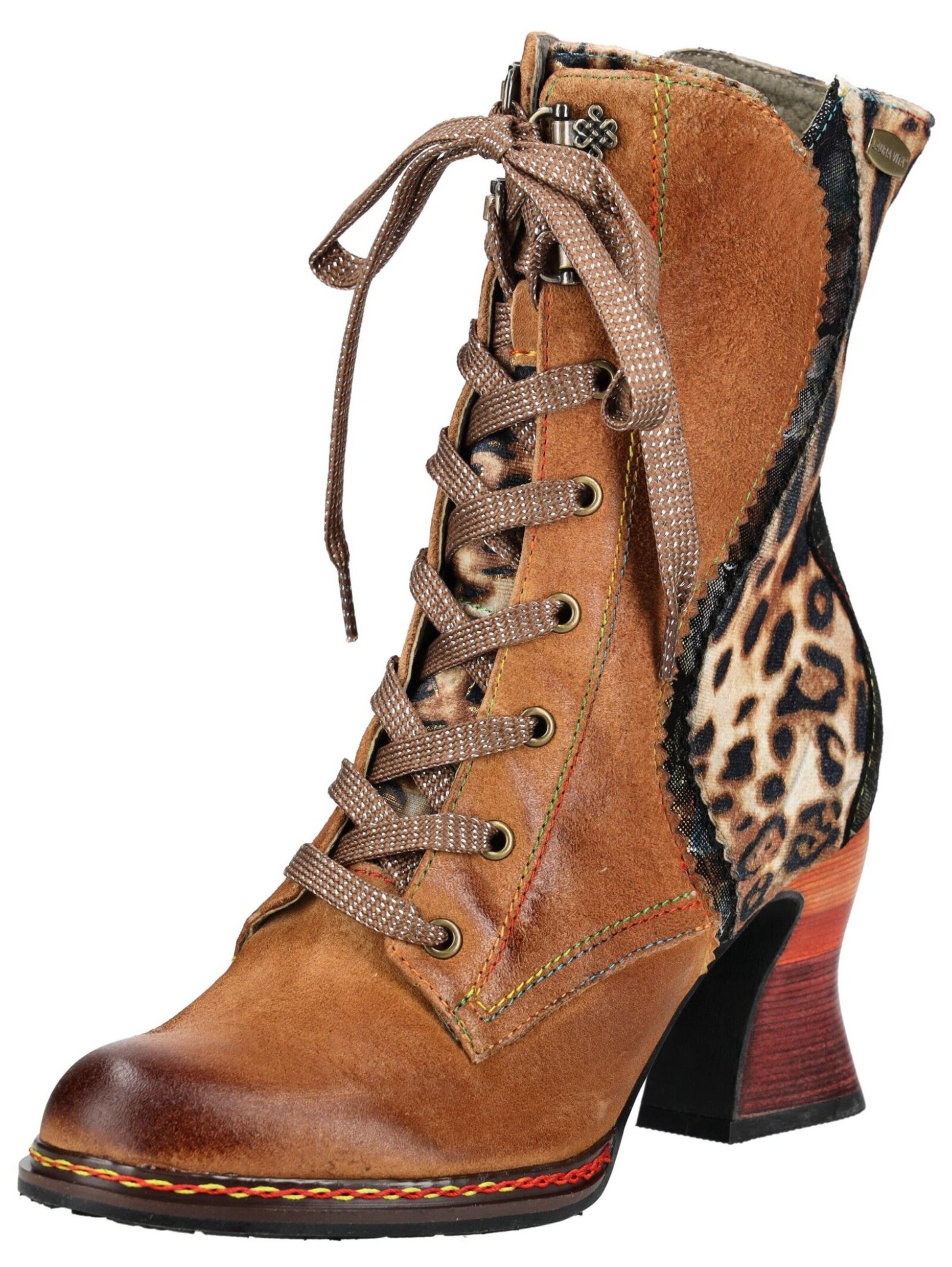 Laura Vita Stiefelette in Braun: Vorderseite