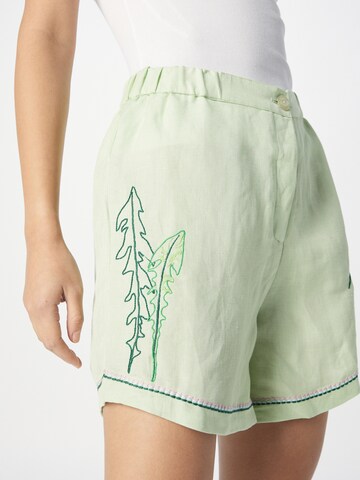 Loosefit Pantaloni 'ALETA' de la Helmstedt pe verde