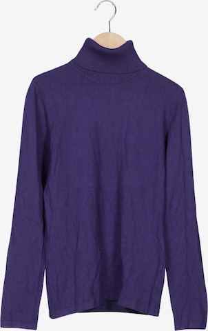 Turnover Pullover S in Lila: Vorderseite