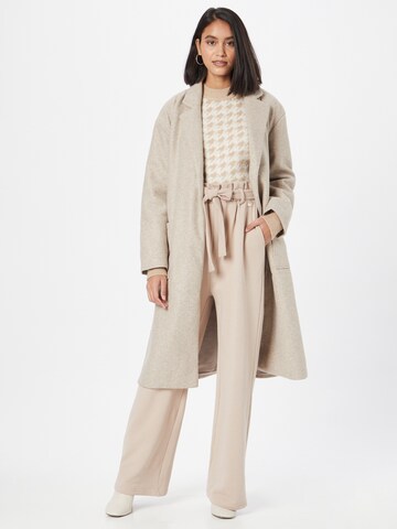 Liebesglück Loose fit Pleat-Front Pants 'LAYA' in Beige