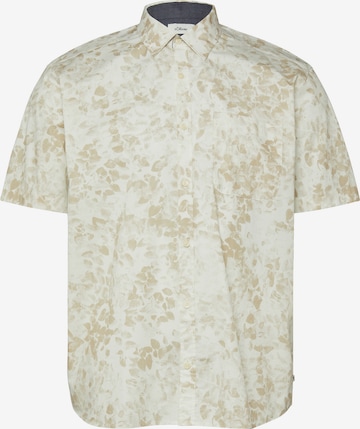s.Oliver Overhemd in Beige: voorkant