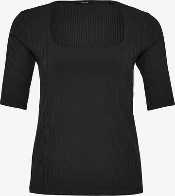 OPUS - Camiseta en negro: frente
