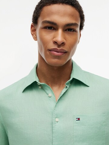 Coupe regular Chemise TOMMY HILFIGER en vert
