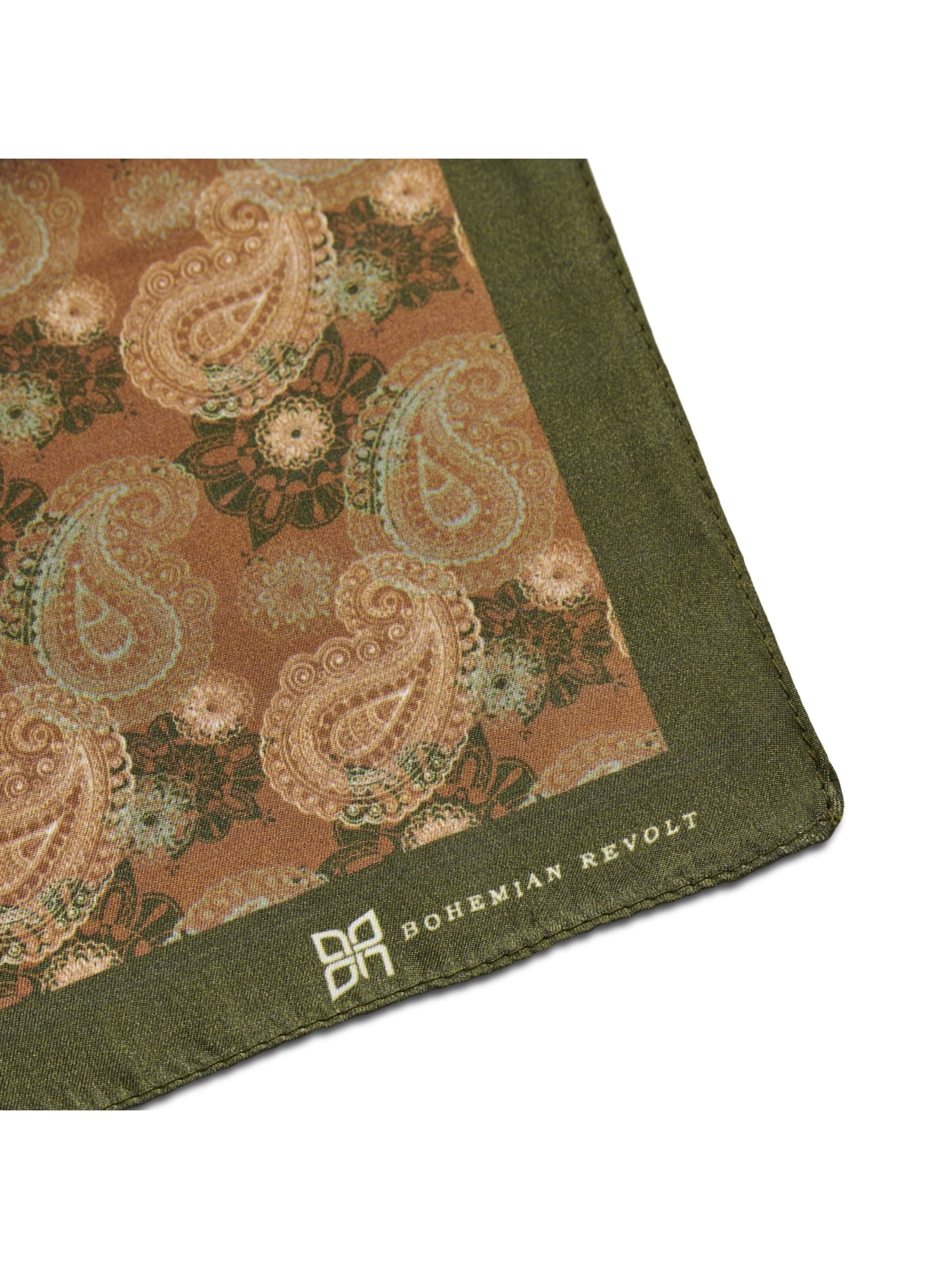 Bohemian Revolt Scarf 'Brux' in Brown