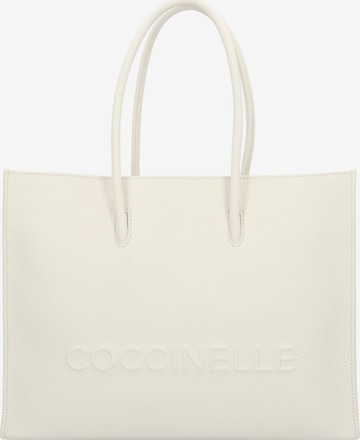 Coccinelle Shopper 'Myrtha' in White: front