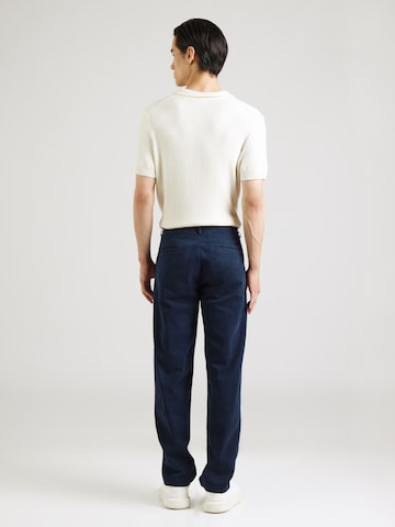 Pepe Jeans Szabványos Chino nadrág - kék: hátul