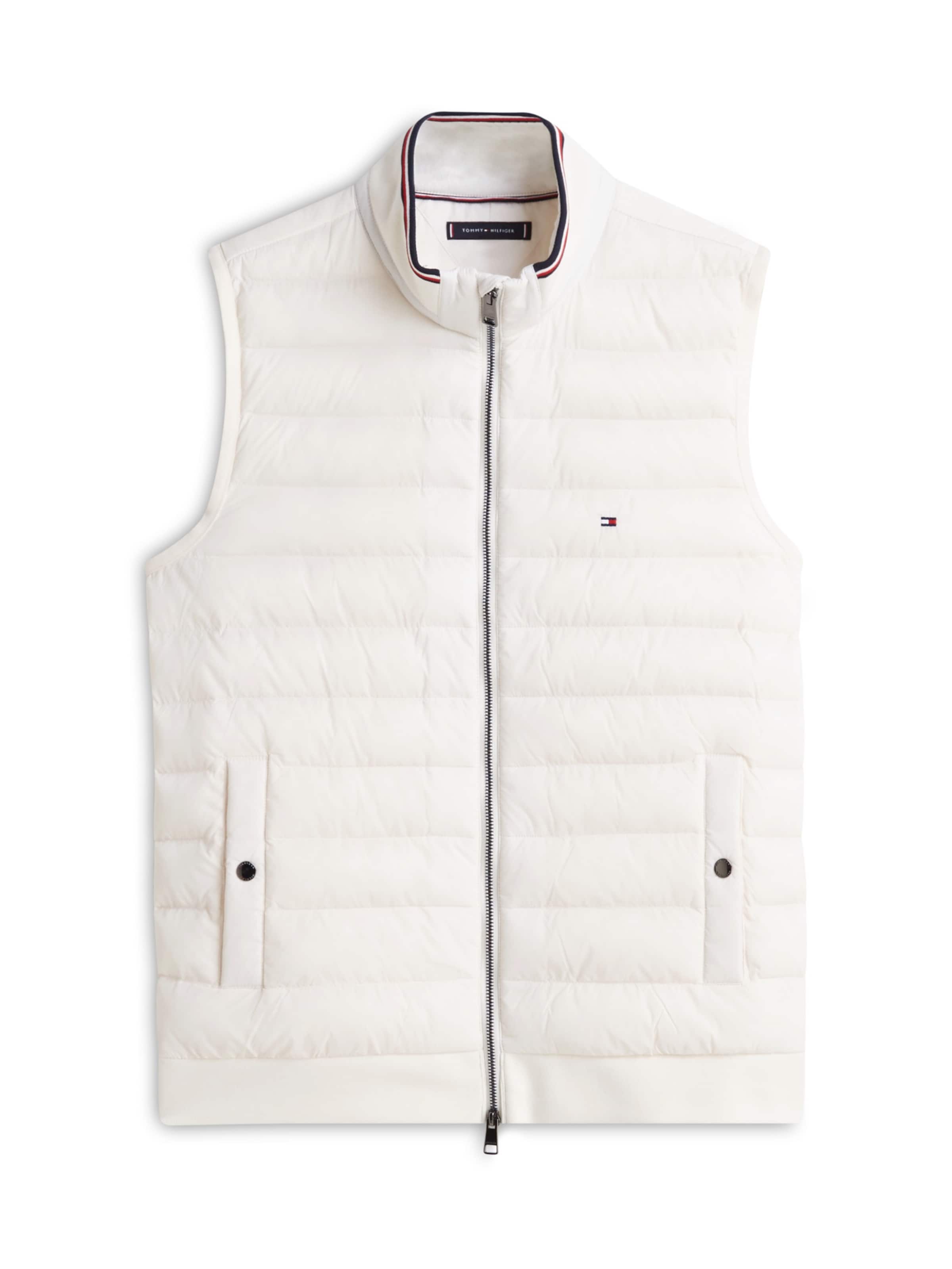 TOMMY HILFIGER - Colete 'ESS' em bege: frente