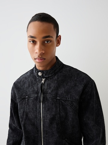 Bershka Between-season jacket in Black