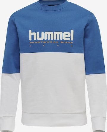 Hummel Sweatshirt 'Manfred' in Wit: voorkant