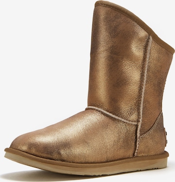 Ankle boots 'Cosy' di Australia Luxe Collective in bronzo: frontale