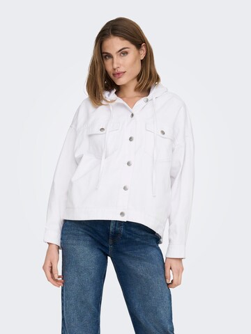 Veste mi-saison 'DREW' ONLY en blanc : devant