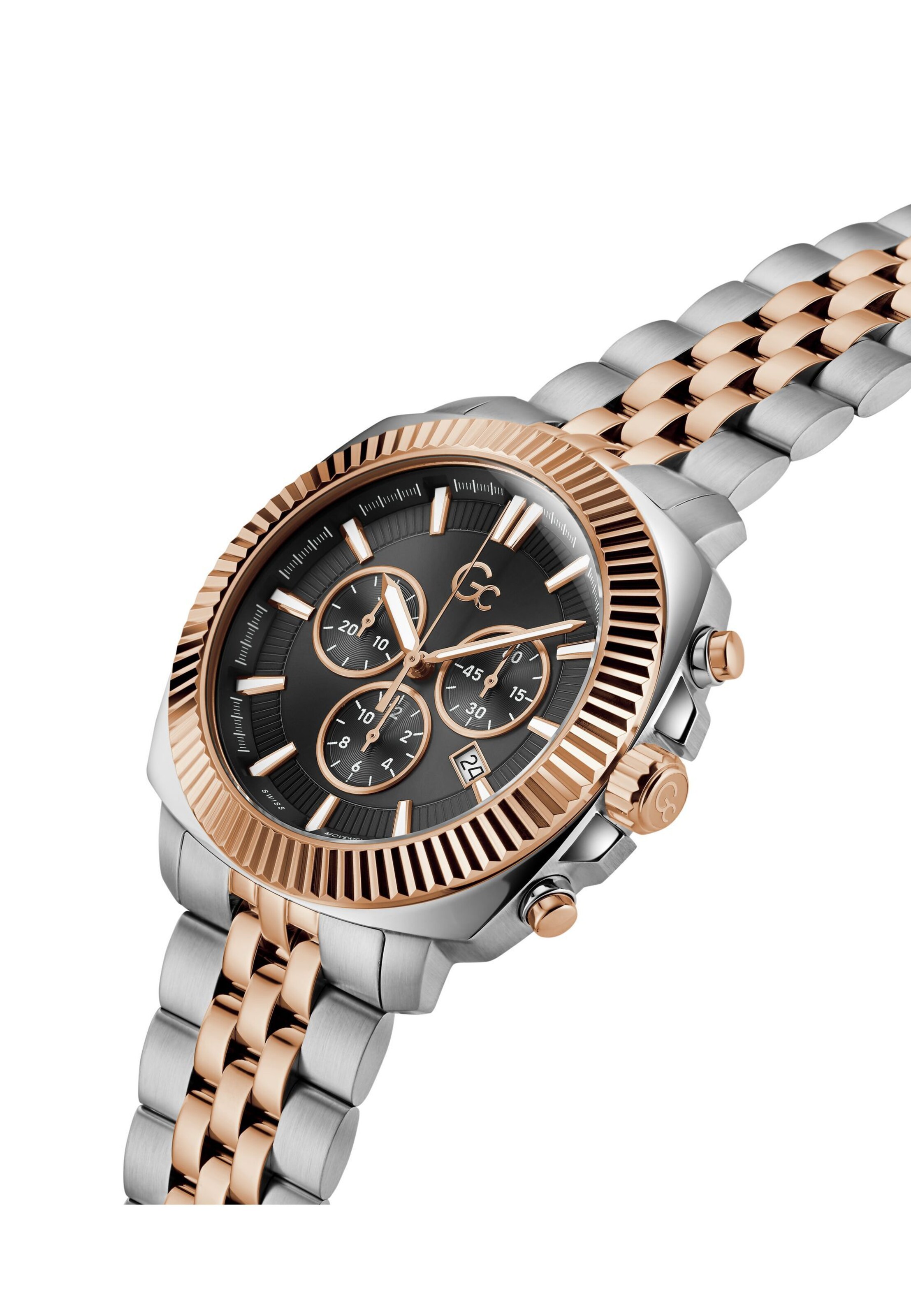 Gc Watches Analog Watch 'Flair Coussin' in Silver