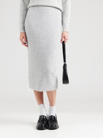 VILA Sukňa 'VIRETTA' - Sivá: predná strana