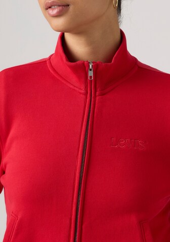 LEVI'S ® Sweatjacke in Rot