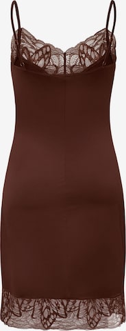 Hanro Negligee ' Elia ' in Brown