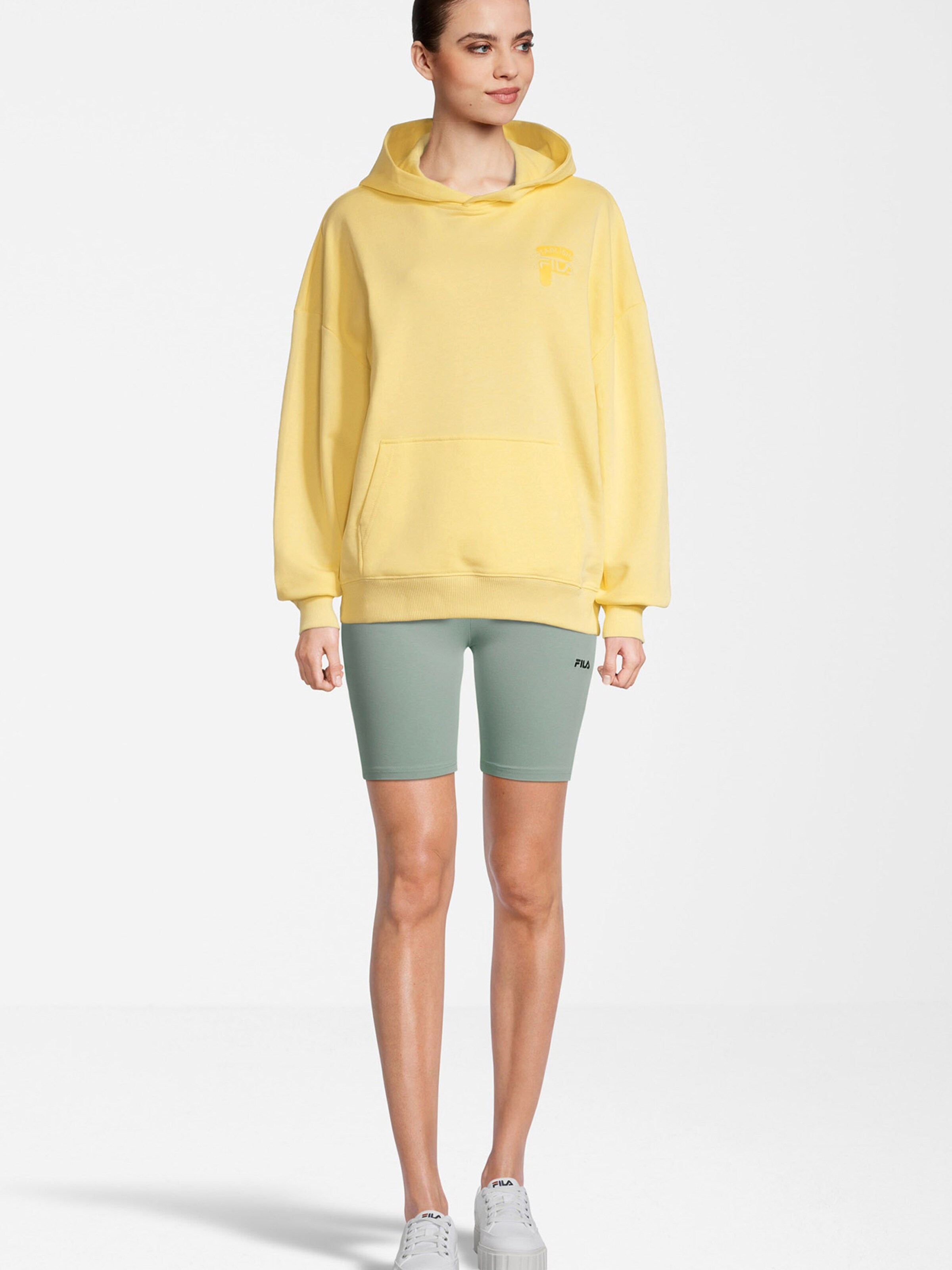 Fila sales sweat jaune