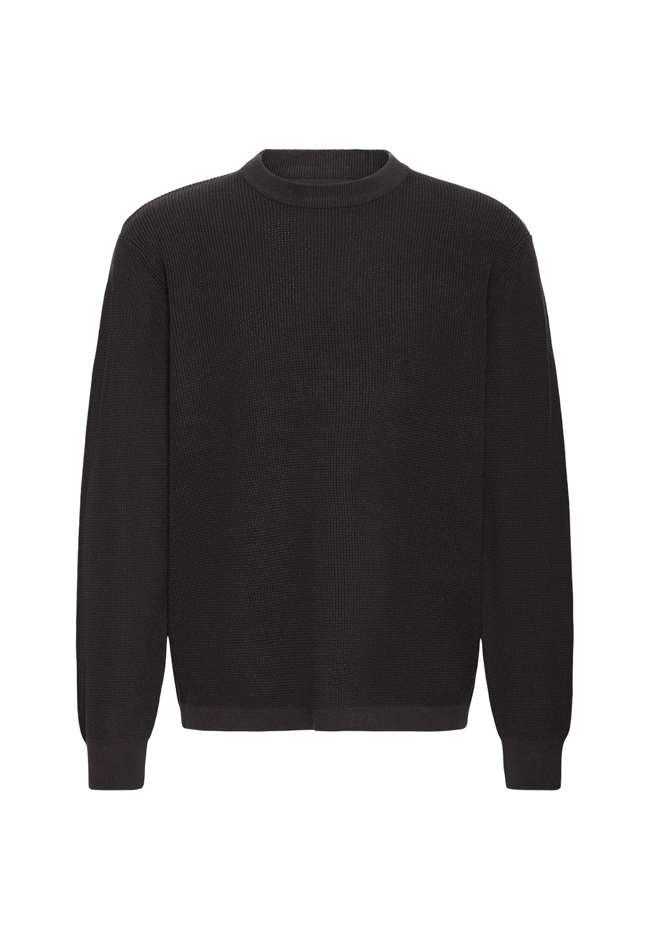 !Solid Sweter 'SDVian' w kolorze czarny: przód