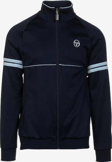 Sergio Tacchini Trainingsjacke 'Orion' in navy / hellblau / weiß, Produktansicht