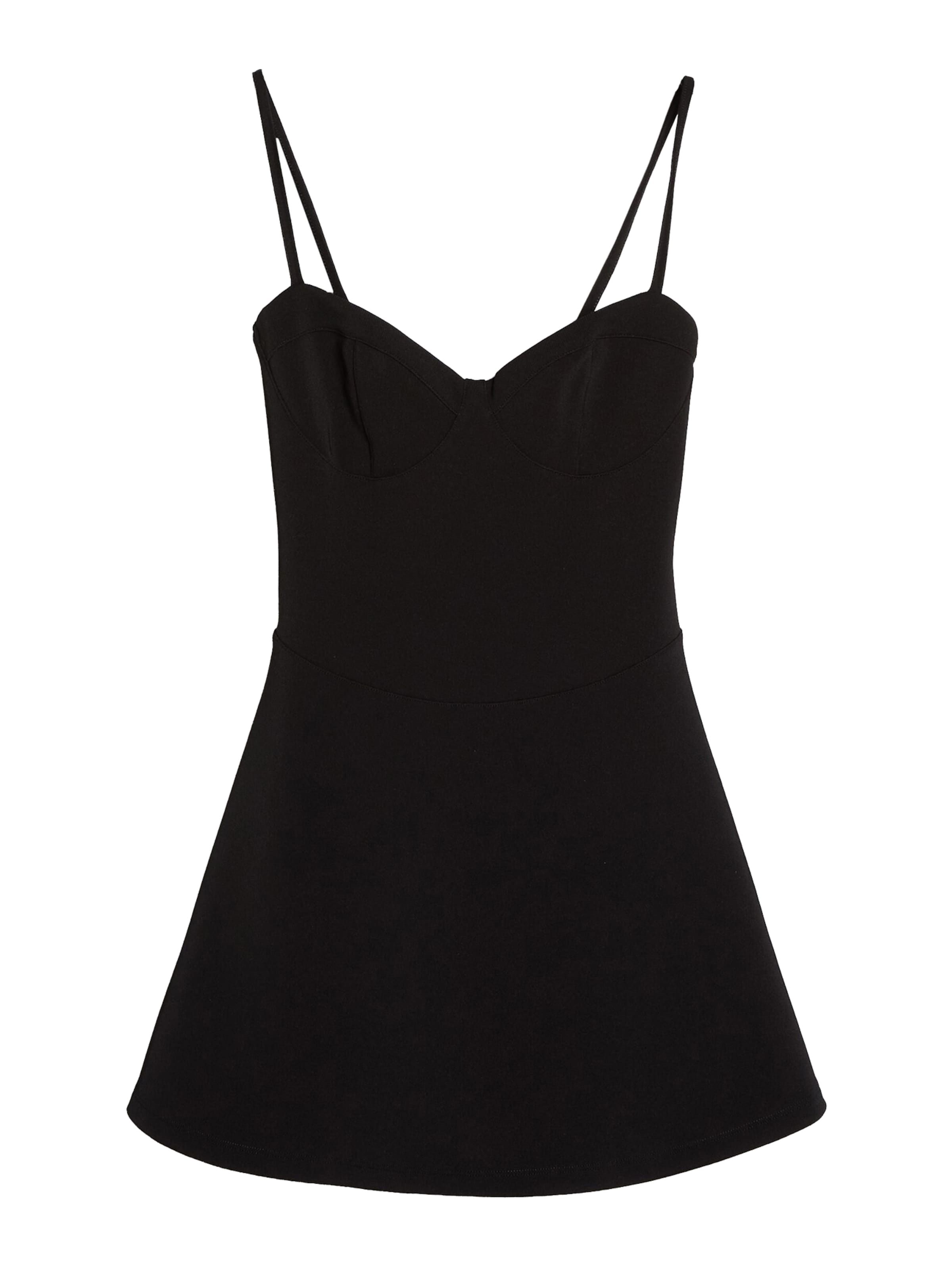 Abito di Bershka in nero: frontale