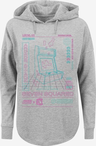 Sweat-shirt F4NT4STIC en gris : devant