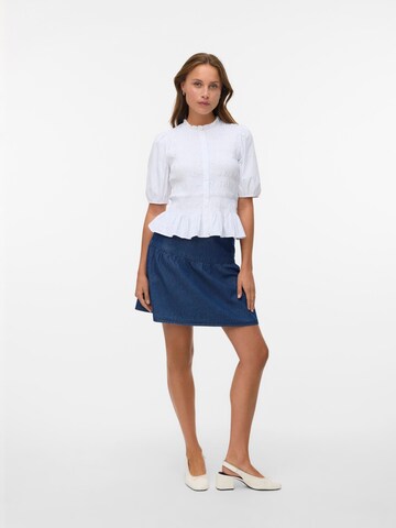 VERO MODA Bluse 'VMEmery' i hvid