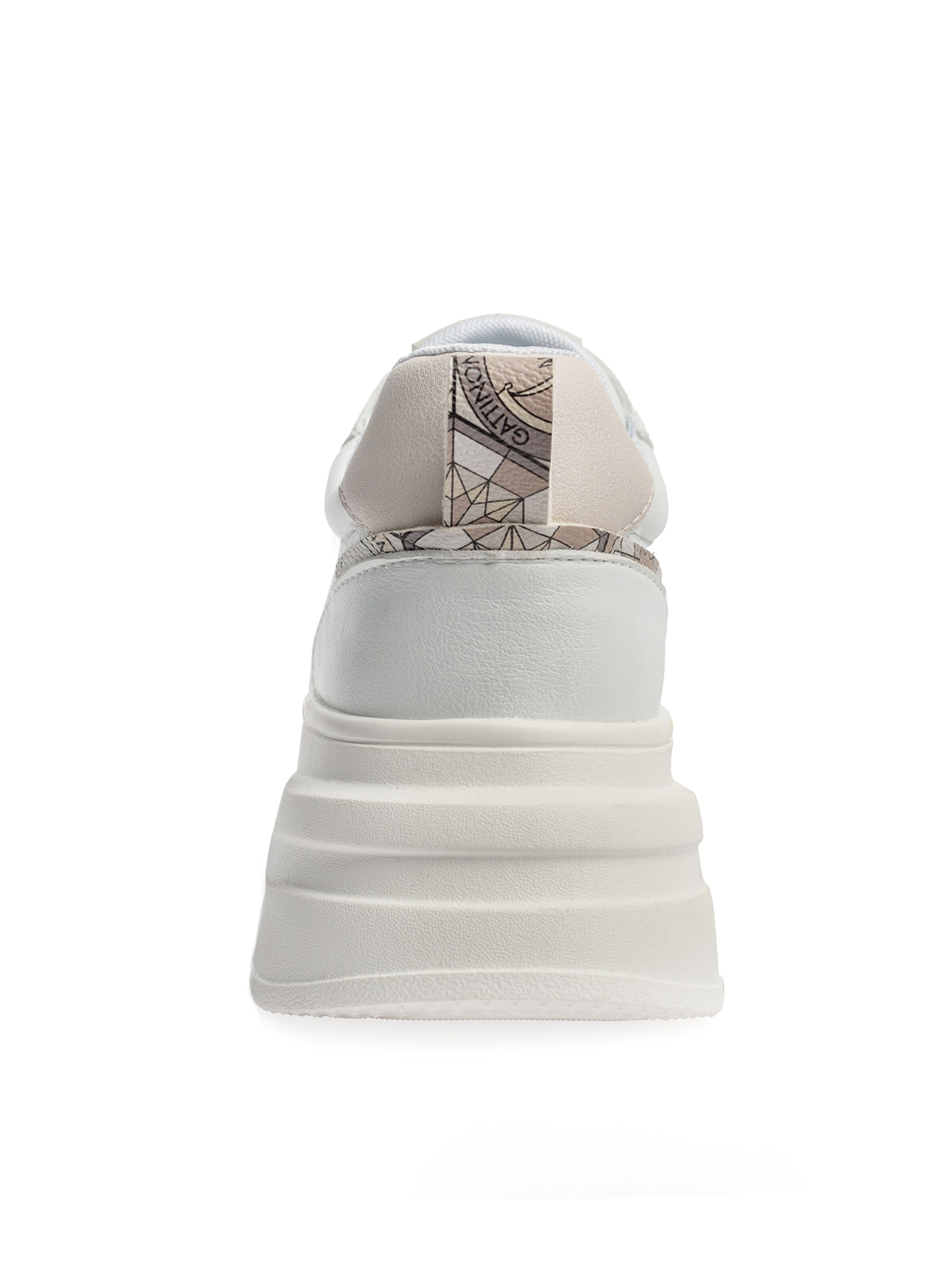 Baskets basses Gattinoni en blanc