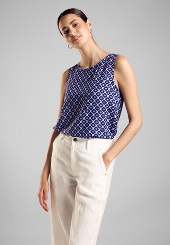STREET ONE Bluse in Blau