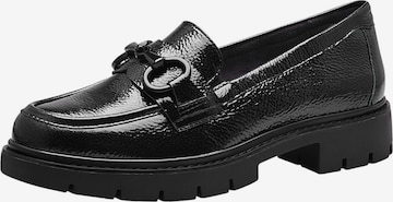 Chaussure basse Tamaris en noir : devant