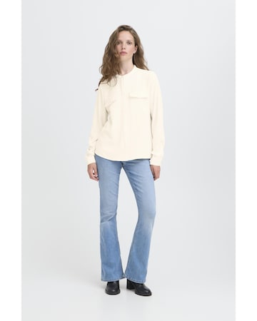ICHI Bluse 'SOFFIE' in Beige