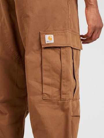 Carhartt WIP Avar lõige Klapptaskutega püksid, värv pruun