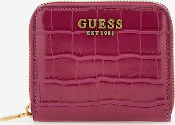GUESS Wallet 'Laurel' in Red: front