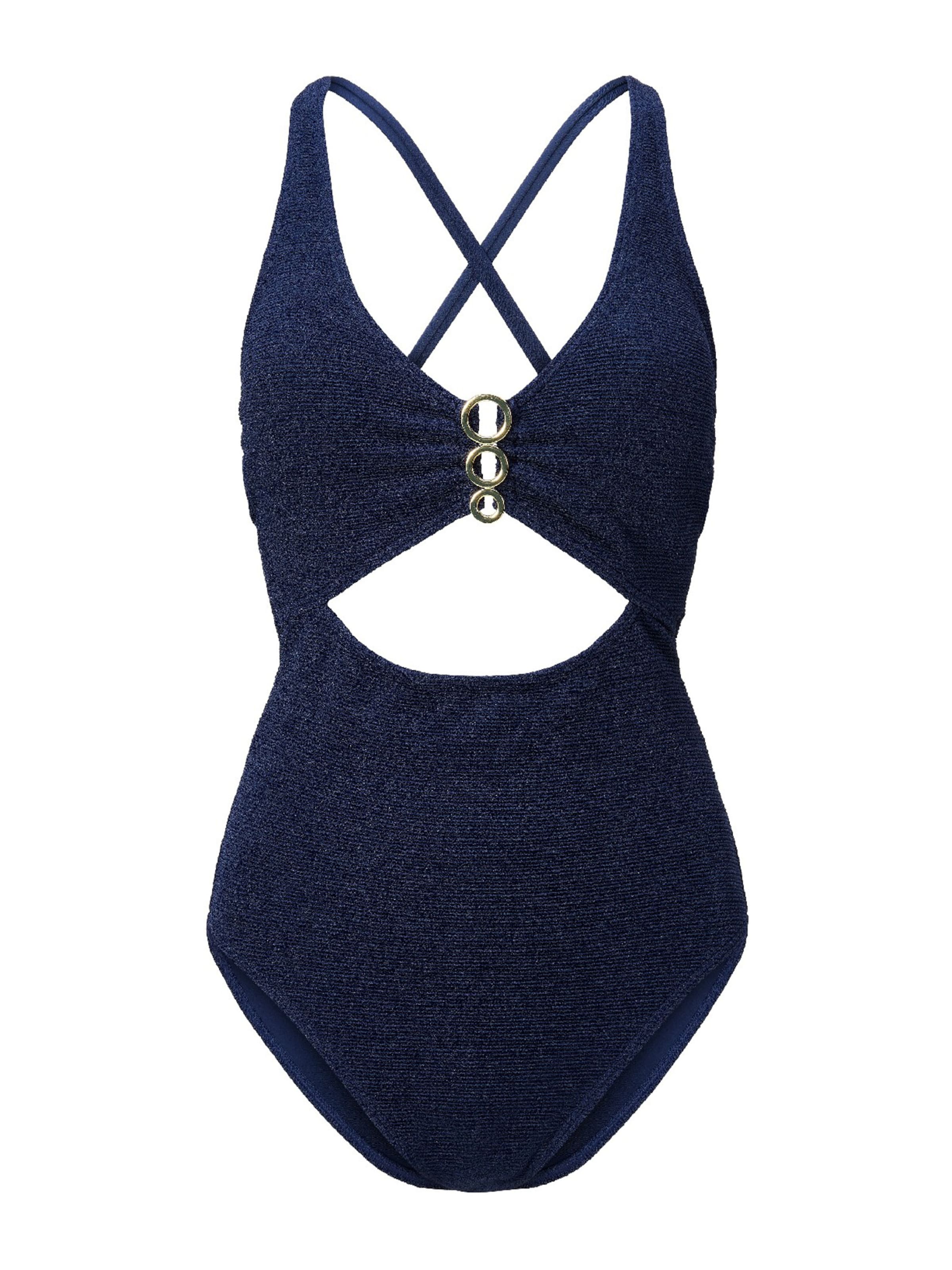 LingaDore Uimapuku värissä sininen: etupuoli